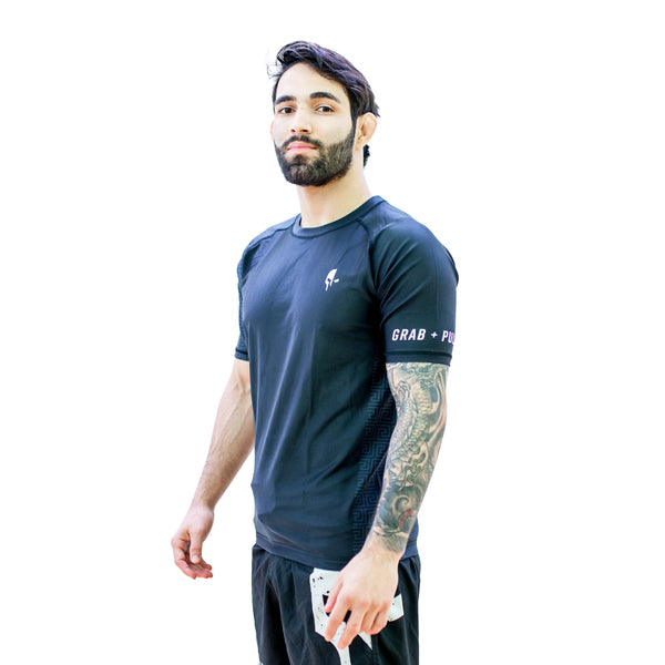 NEW IBJJF RANKING Rashguards, Black Grab+Pull