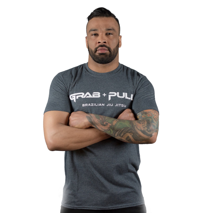 Grab + Pull T-Shirt, Grey