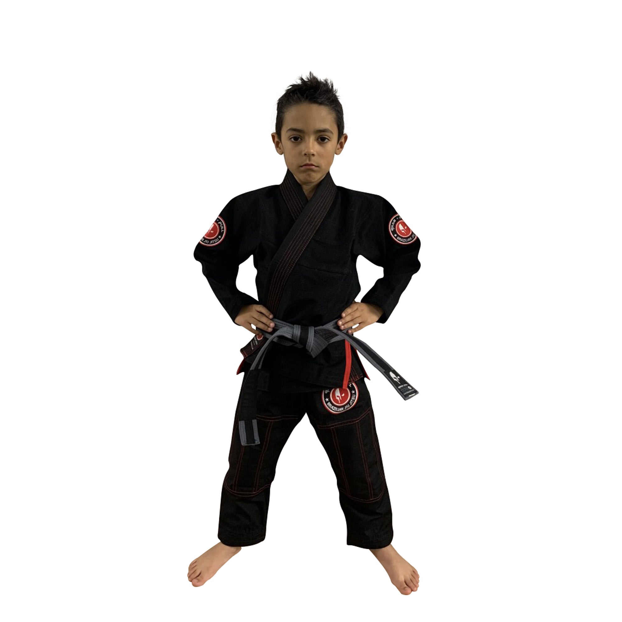Basico Black 1.0 Kids Gi Ultra Light  -  FREE White Belt