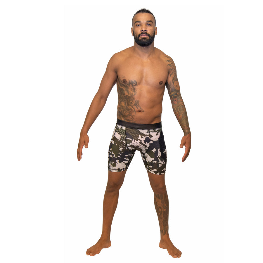 Camouflage Lycra Shorts