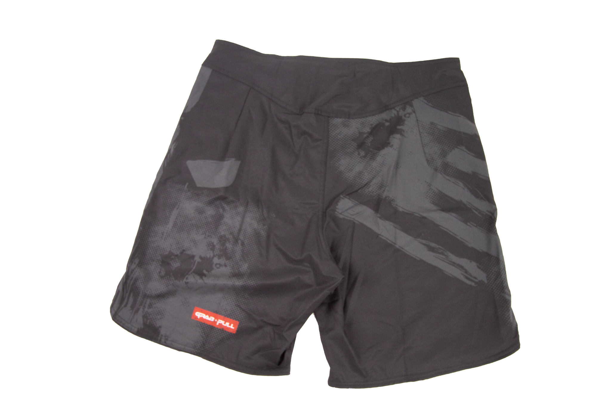 Red 2025 tag shorts
